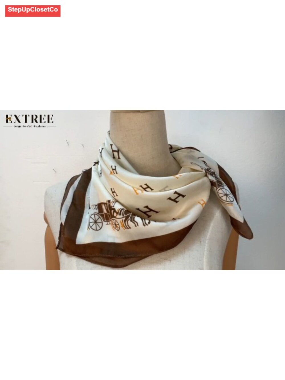 Silk Feel Satin Square Headscarf for Women - Lightweight Versatile Neckerchief - Picture 6 of 6